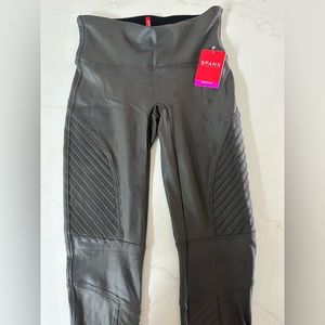NWT spanx metallic leggings